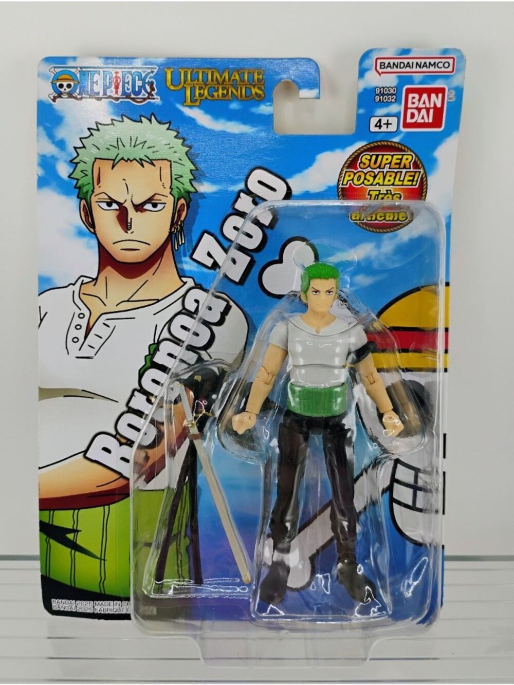 One Piece Ultimate Legends Roronoa Zoro Figure By Bandai